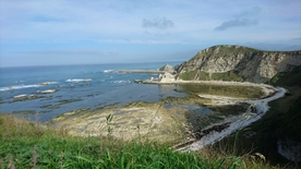 海岸风景摄影图