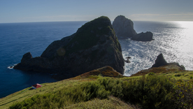 海岸风景摄影图