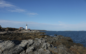 海岸风景摄影图