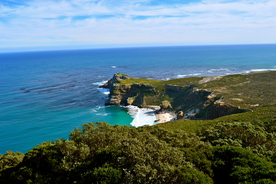 海岸风景摄影图