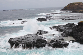 海岸风景摄影图