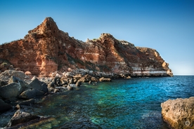 海岸风景摄影图