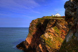 海岸风景摄影图