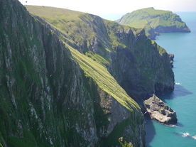 海岸风景摄影图