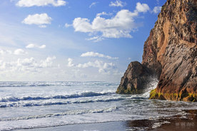 海岸风景摄影图