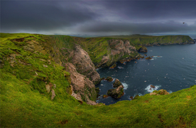 海岸风景摄影图