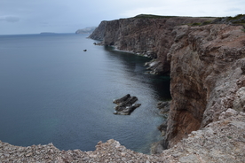 海岸风景摄影图