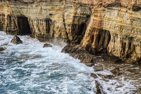 海岸风景摄影图