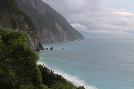 海岸风景摄影图