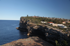 海岸风景摄影图