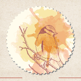 矢量动物 矢量植物 插画 手绘