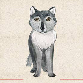 矢量动物 矢量植物 插画 手绘