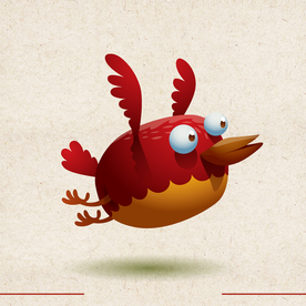 矢量动物 矢量植物 插画 手绘