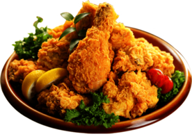 炸鸡腿美食食材海报素材