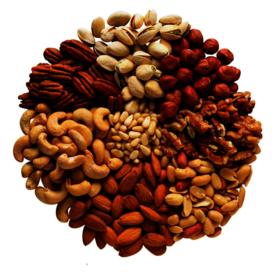 零食坚果美食食材海报素材