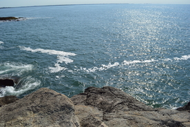 海岸风景摄影图