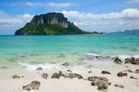 海岸风景摄影图