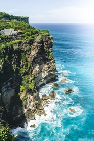 海岸风景摄影图