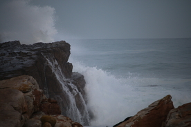 海岸风景摄影图