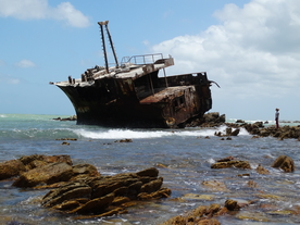 海岸风景摄影图