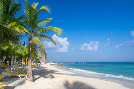 海岸风景摄影图