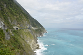 海岸风景摄影图