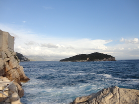 海岸风景摄影图