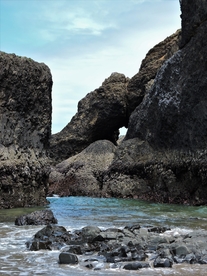 海岸风景摄影图