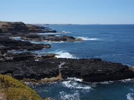 海岸风景摄影图