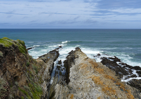海岸风景摄影图