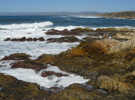 海岸风景摄影图