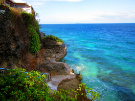 海岸风景摄影图