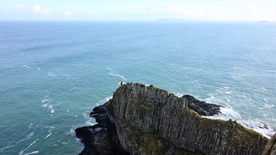 海岸风景摄影图