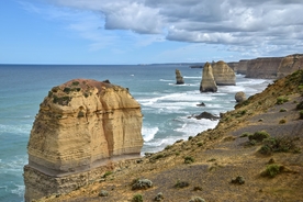 海岸风景摄影图