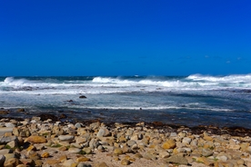 海岸风景摄影图