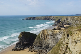 海岸风景摄影图