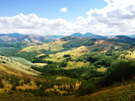 海岸风景摄影图