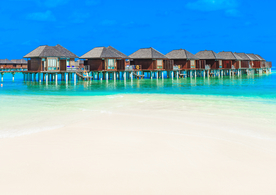 海岸风景摄影图