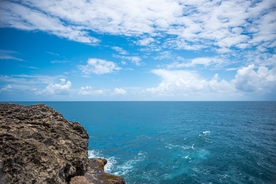 海岸风景摄影图