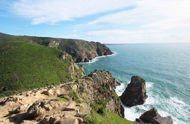 海岸风景摄影图