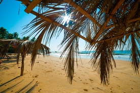 海岸风景摄影图