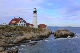 海岸风景摄影图