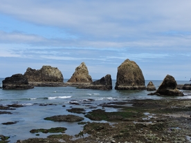 海岸风景摄影图