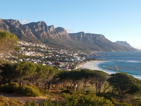 海岸风景摄影图