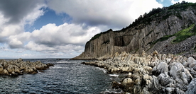 海岸风景摄影图