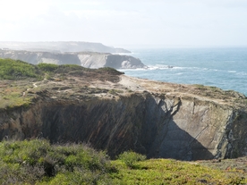 海岸风景摄影图