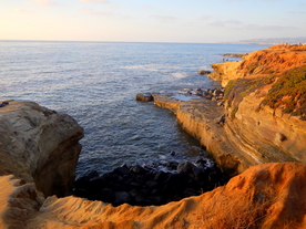 海岸风景摄影图