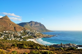 海岸风景摄影图