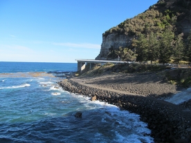 海岸风景摄影图