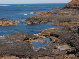 海岸风景摄影图
